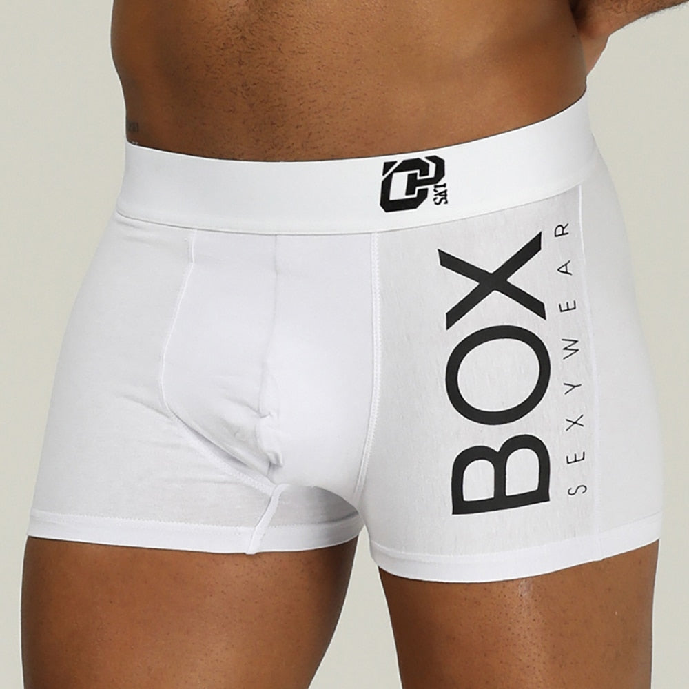Mens Boxer Sexy Underwear soft long boxershorts Cotton soft Underpants
