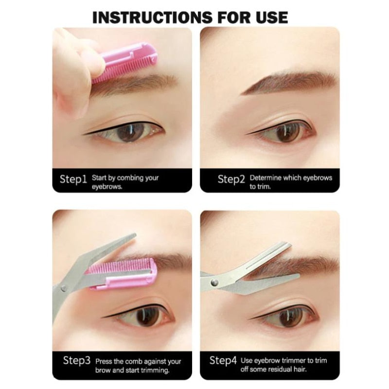 1/3/10Pcs Eyebrow Trimmer Women Face Razor Face Hair