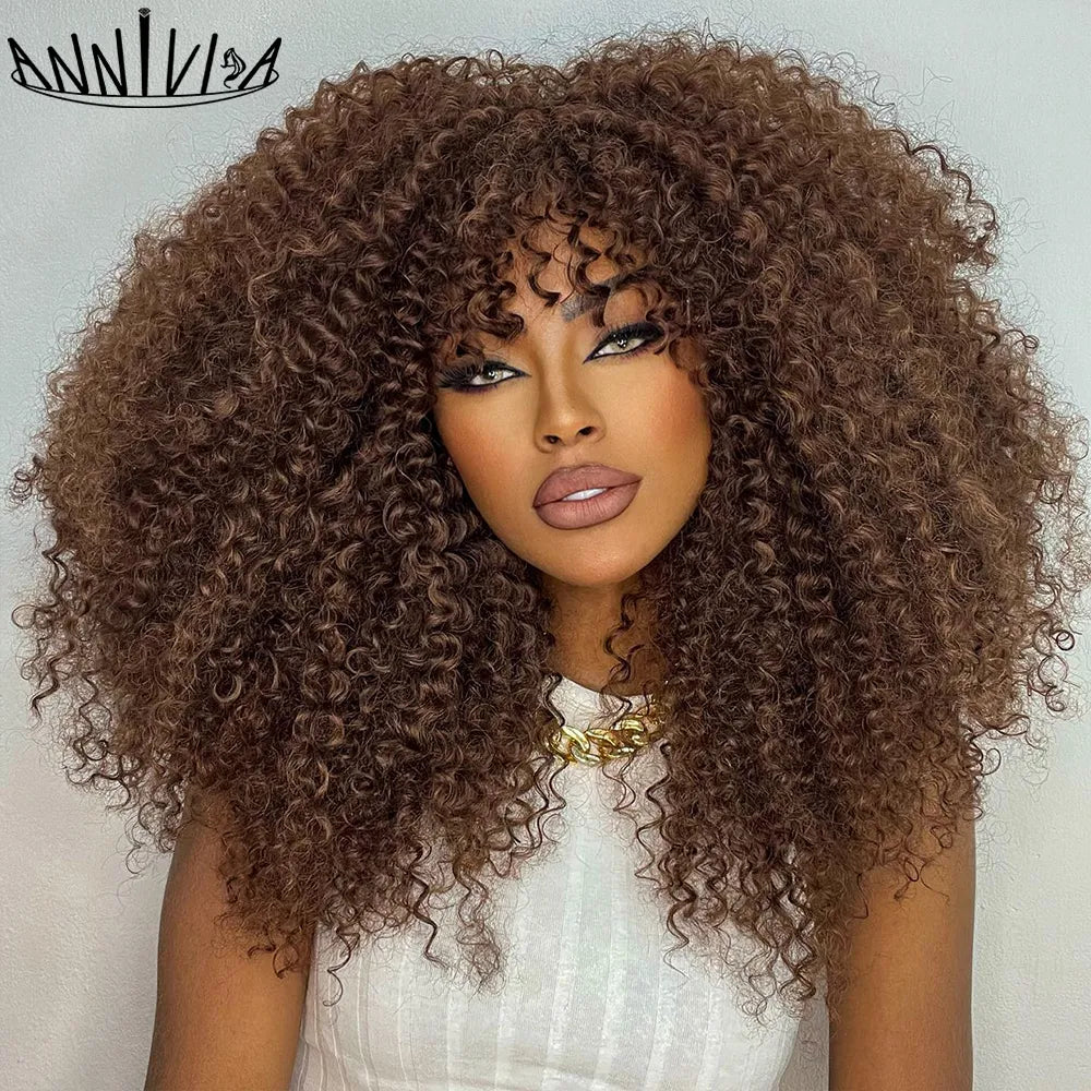 Curly Afro Wigs For Black Women