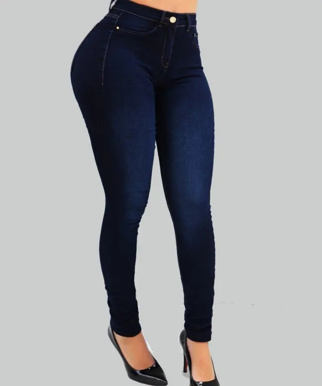 Jeans denim high waist