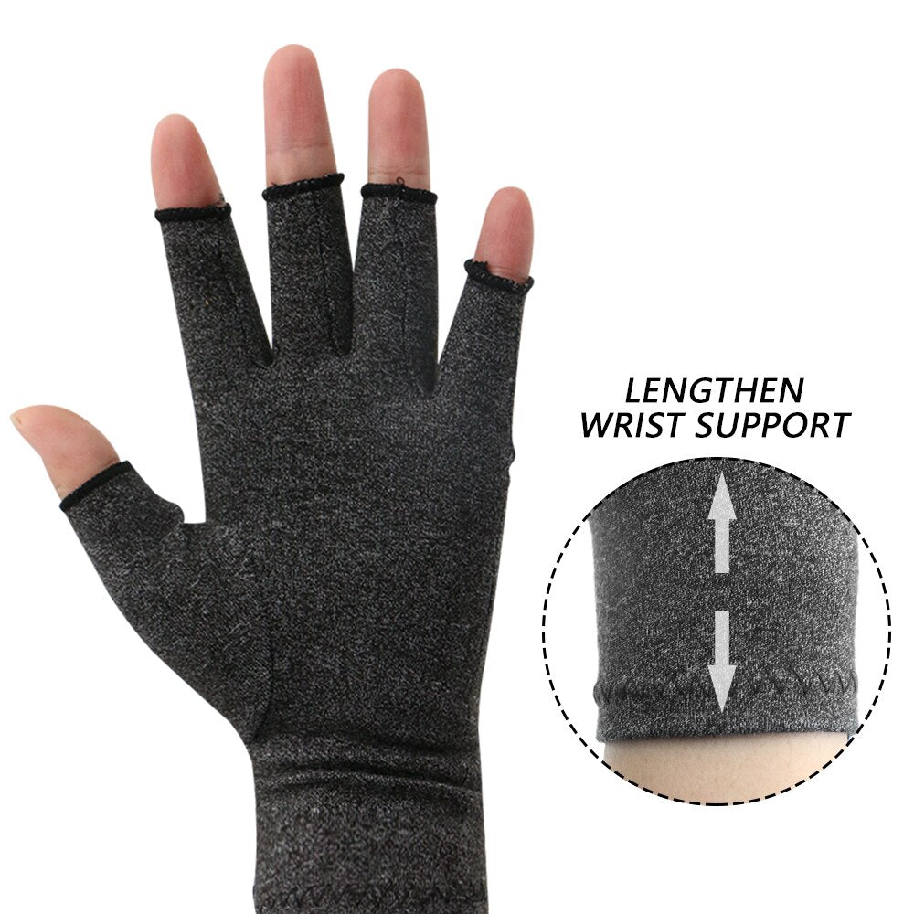 1 Pairs Arthritis Gloves Touch Screen Gloves Anti Arthritis Therapy Compression