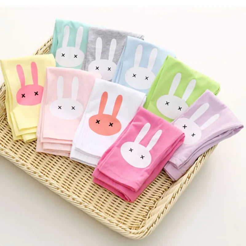 Summer Leggings Rabbit Kids - Elastic Cotton
