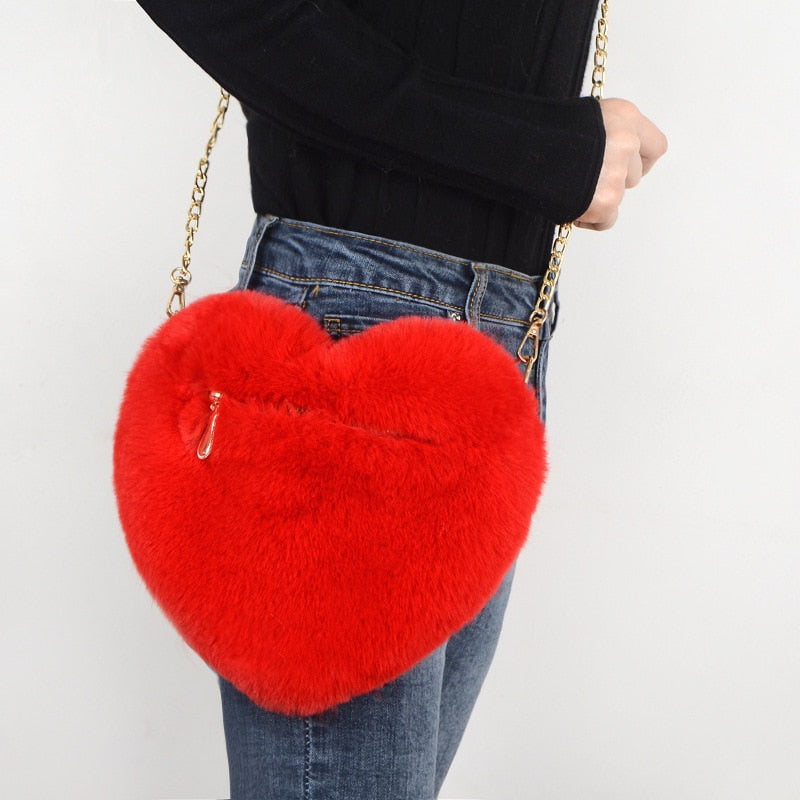 Fashion Women's Heart Shaped Handbags